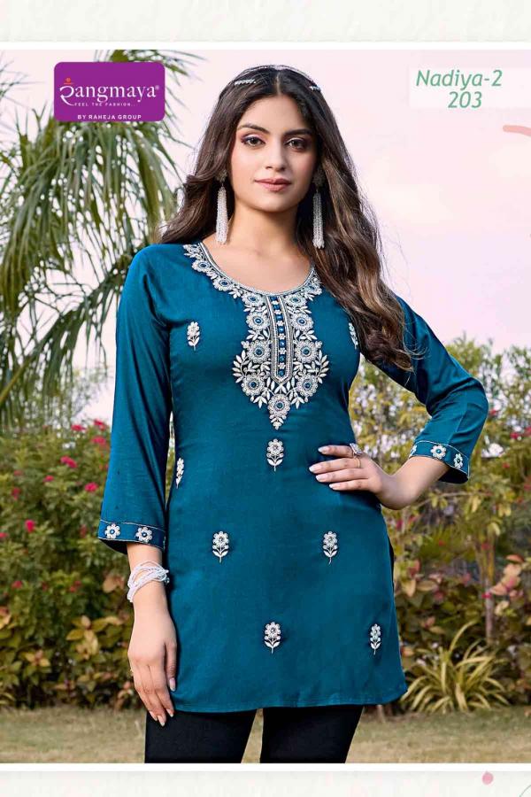 Rangmaya Nadiya Vol 2 Fancy Western Tops Collection